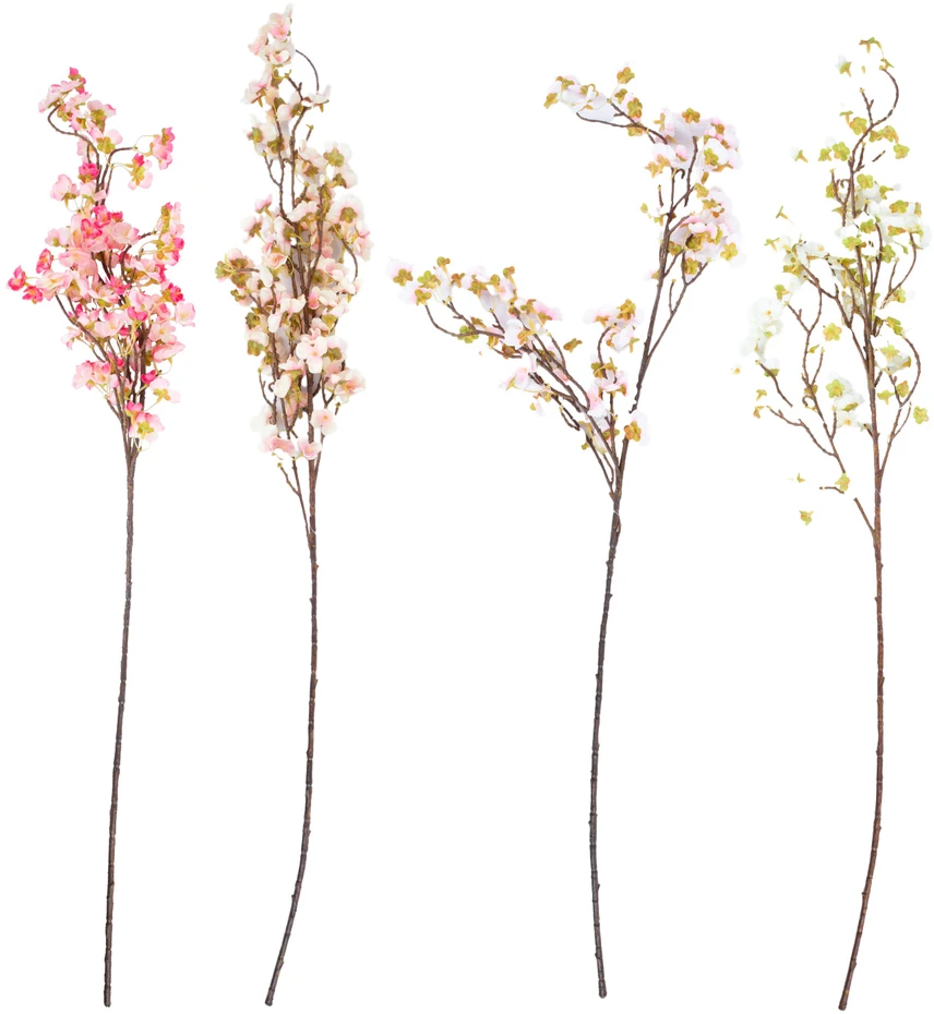 Dirbtinė šakelė FLOWERLY 98cm vyšnios žiedas, mišinys