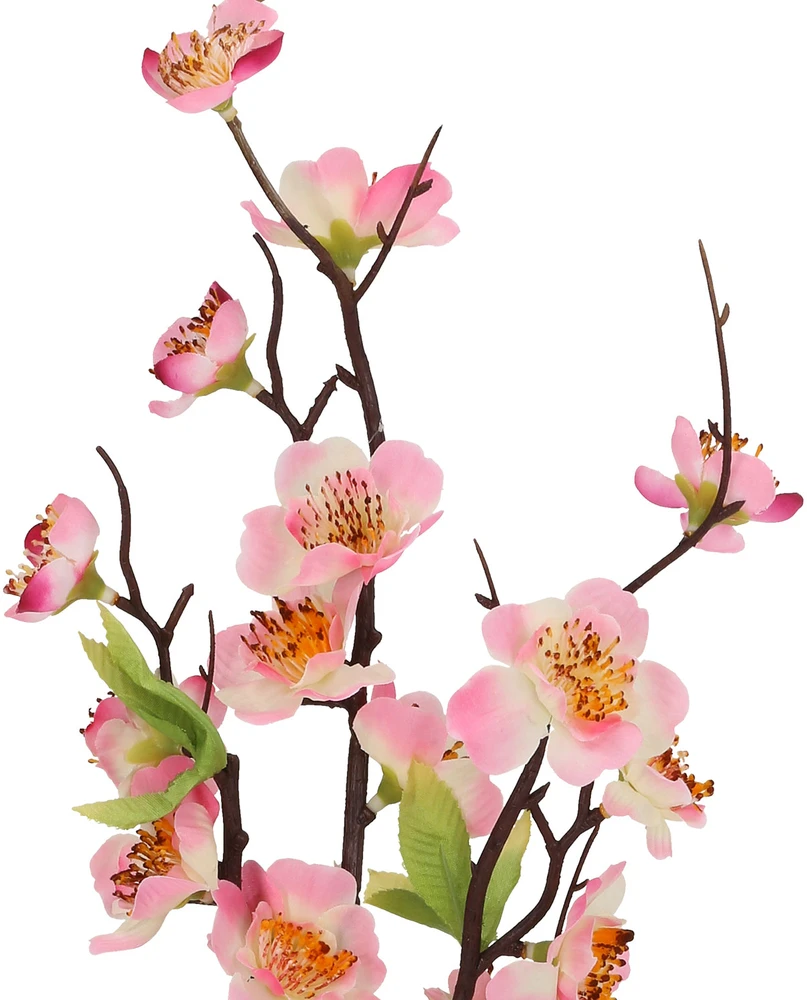Dirbtinė šakelė GARDEN H47cm, šviesiai rausvas persiko žiedas