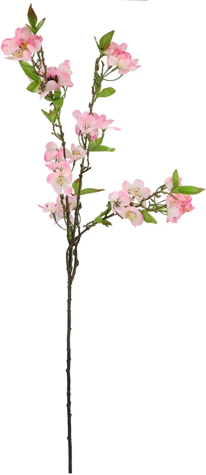 Dirbtinė šakelė sode H87,5cm, rausvas kriaušės žiedas