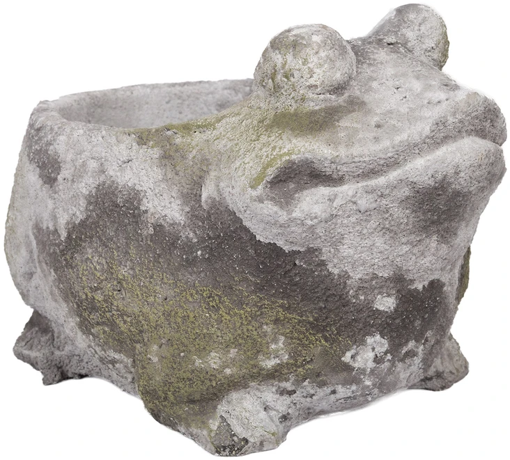 Gėlių vazonas STONE 19×15,5xH14cm, varlė