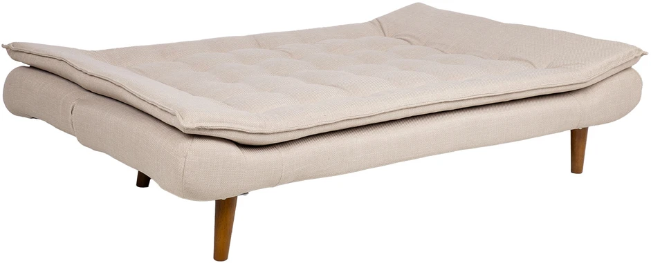 Išskleidžiama sofa „GOZZANO“, smėlio spalvos