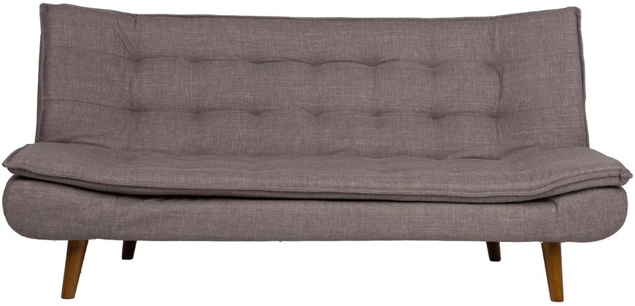 Išskleidžiamoji sofa „GOZZANO“, pilkai rudos spalvos, bandymas