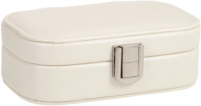 Juvelyrinių dirbinių dėžutė SEZANE XS 12,5×7,5x4 cm, balta