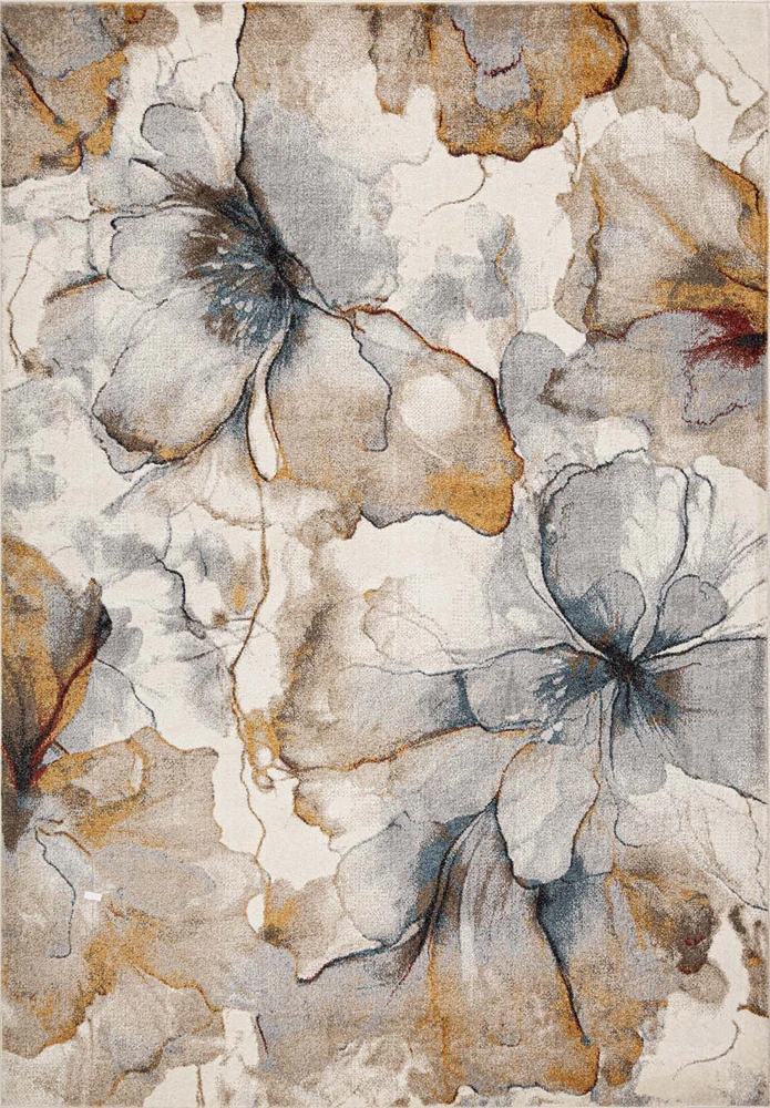 Home4You Kilimas DARLY-2, 200 x 285 cm, smėlio spalvos/oranžinis