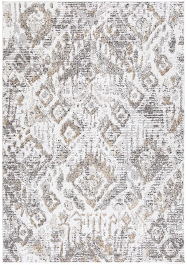 Kilimas „SALAMANCA-9“, 200 x 285 cm, smėlio spalvos / pilkos spalvos
