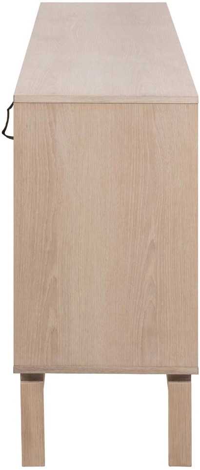 Komoda LINLEY 180x40xH80cm, smėlio spalvos