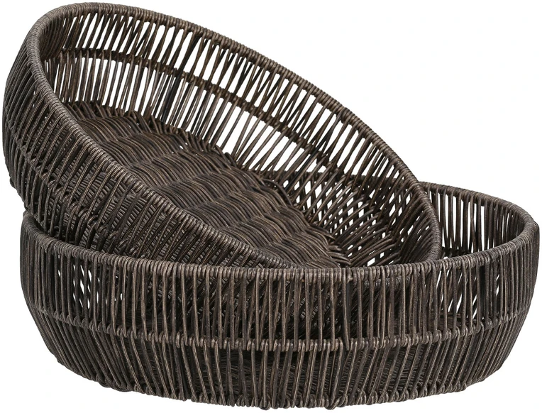 Krepšelis BASILE D36/32xH10cm, tamsus