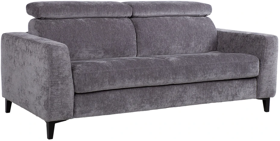 Home4You Išskleidžiama sofa „FRODE“ su spyruokliniu čiužiniu, pilkos spalvos