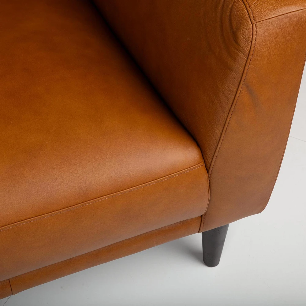 Lova Kampinė sofa „HAVANNA LC“, konjako rudos spalvos