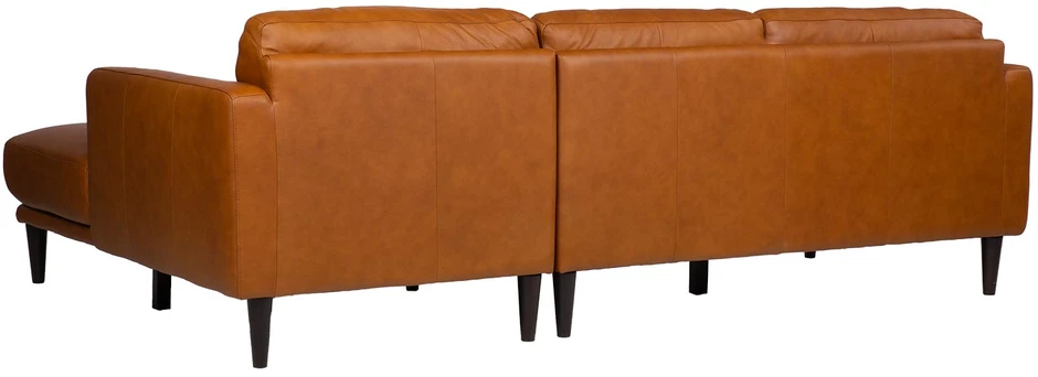 Lova Kampinė sofa „HAVANNA RC“, konjako rudos spalvos