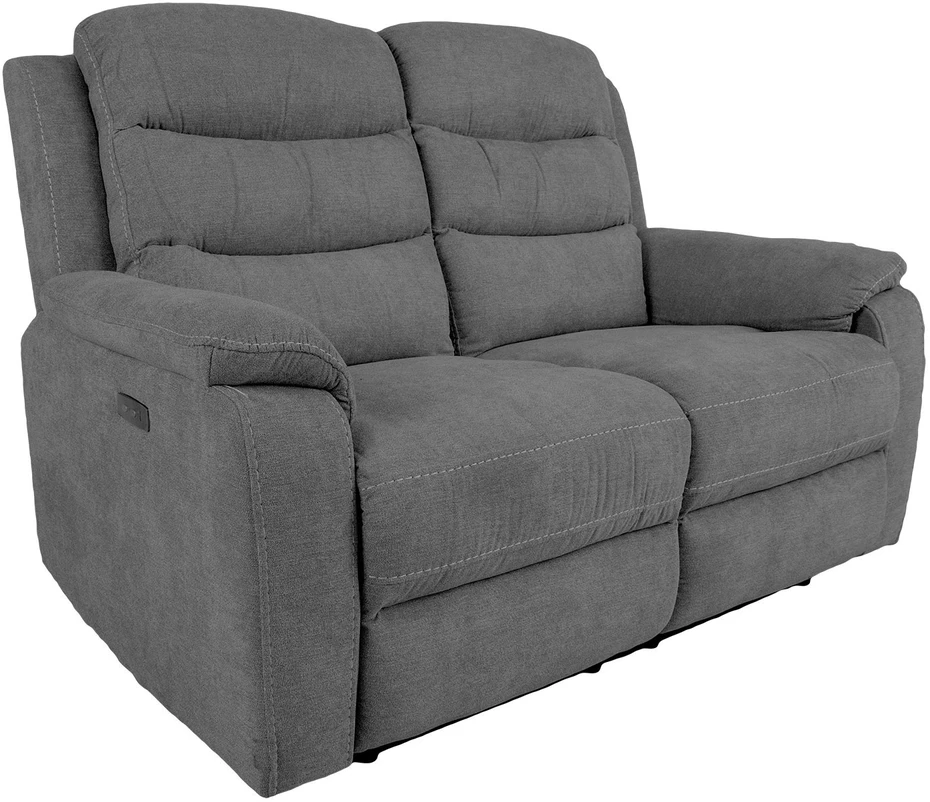 Home4You Sofa mimi 2 - vietų reglaineris, pilkos spalvos