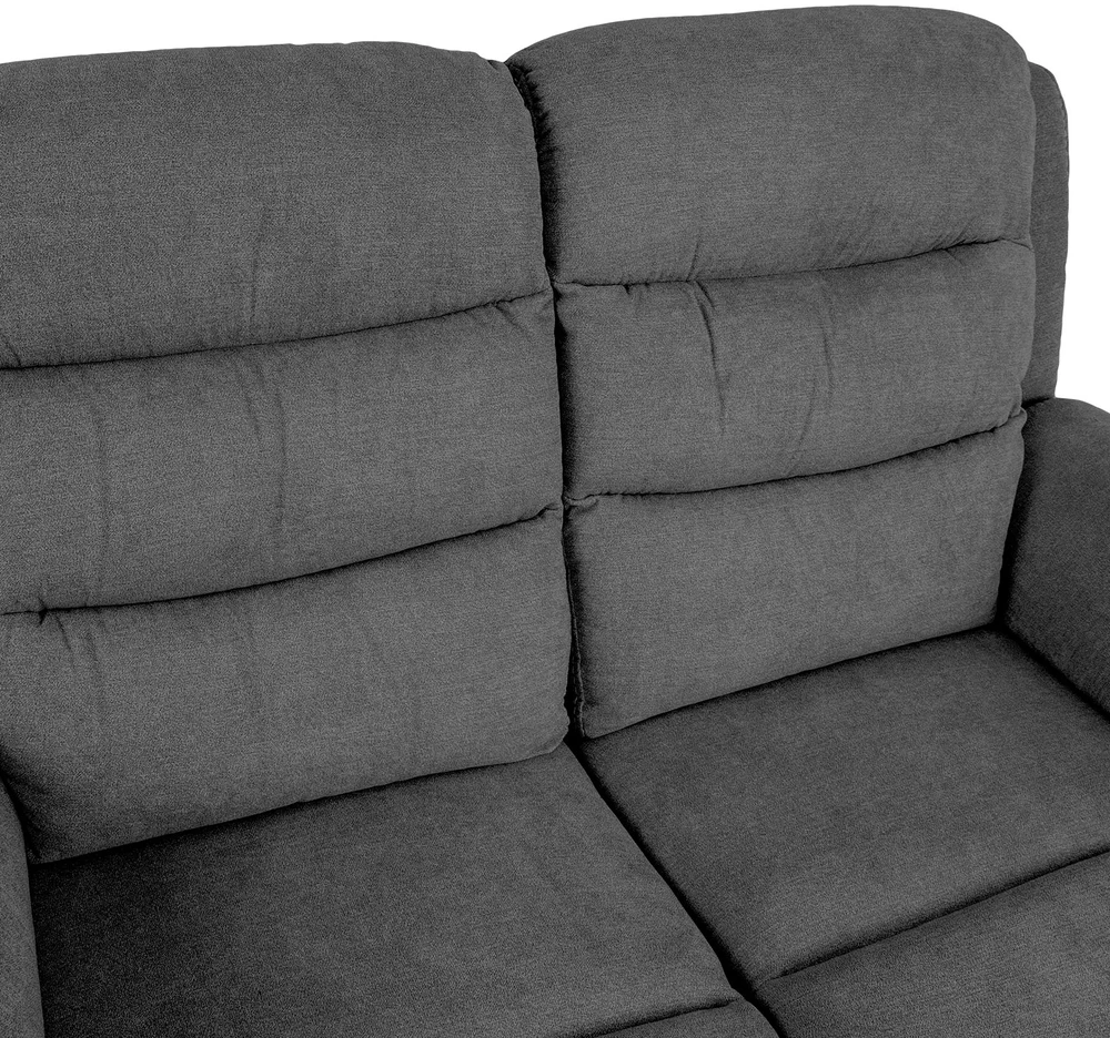 Home4You Sofa mimi 2 - vietų reglaineris, pilkos spalvos