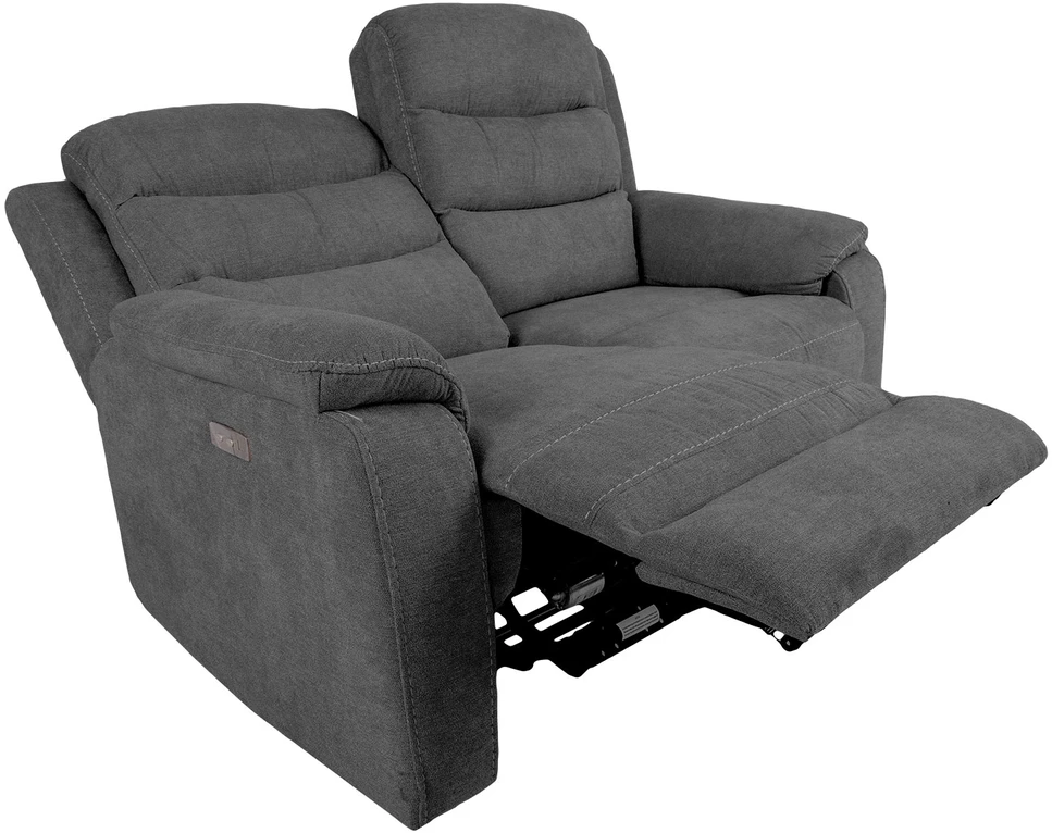 Home4You Sofa mimi 2 - vietų reglaineris, pilkos spalvos