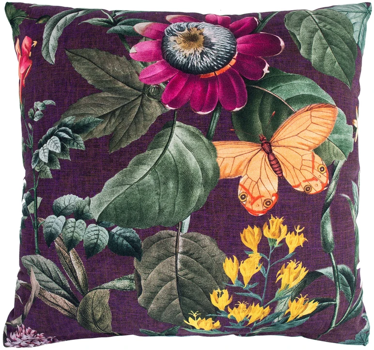 Home4You Pagalvėlė AMAZONIA 45x45 cm, gėlių raštai, 100 % medvilnė