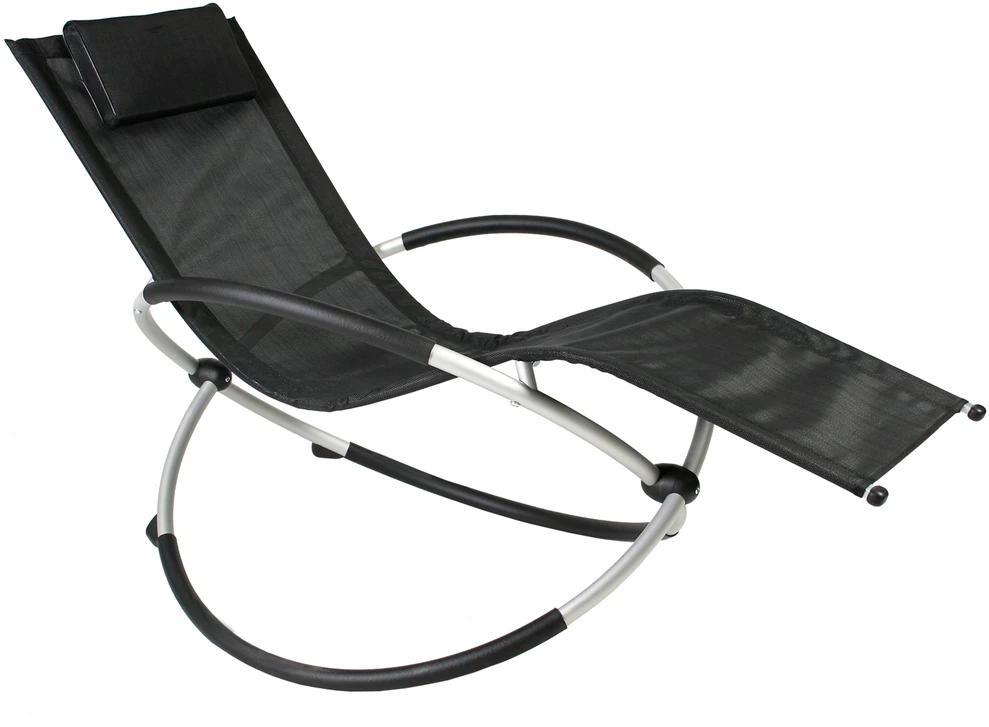 Home4You Gultas FUN, 145x77xH86cm, sulankstomas, juodas