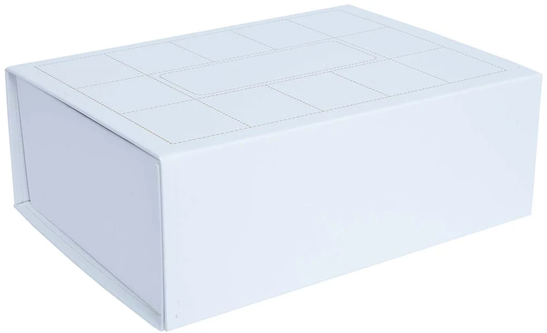 Popieriaus dėžutė TRUDY 35x25x11cm, sulankstoma, balta