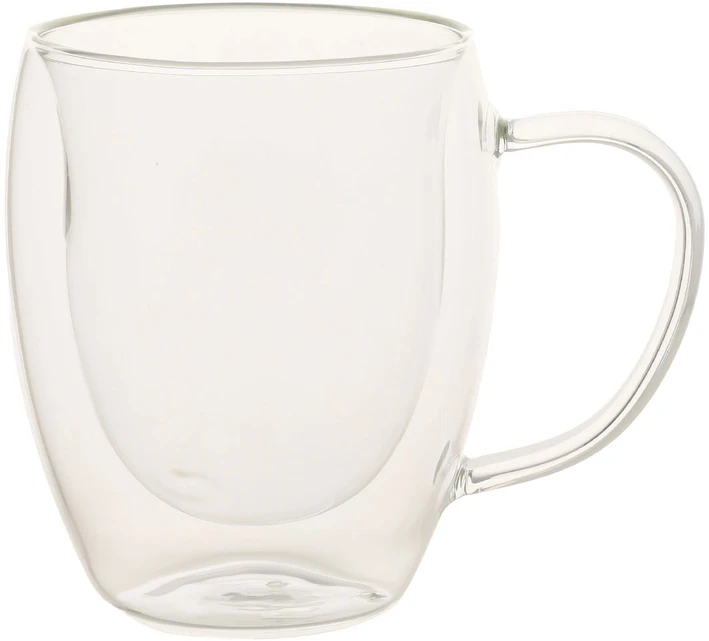 Home4You Puodeliai DOUBLE 2vnt. 300ml stikliniai su dviguba sienele
