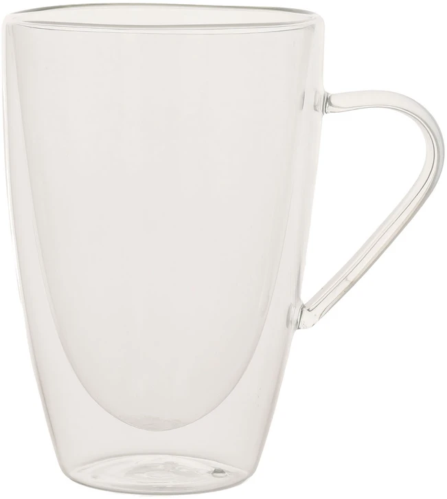Home4You Puodeliai DOUBLE 2vnt. 350ml stikliniai su dviguba sienele