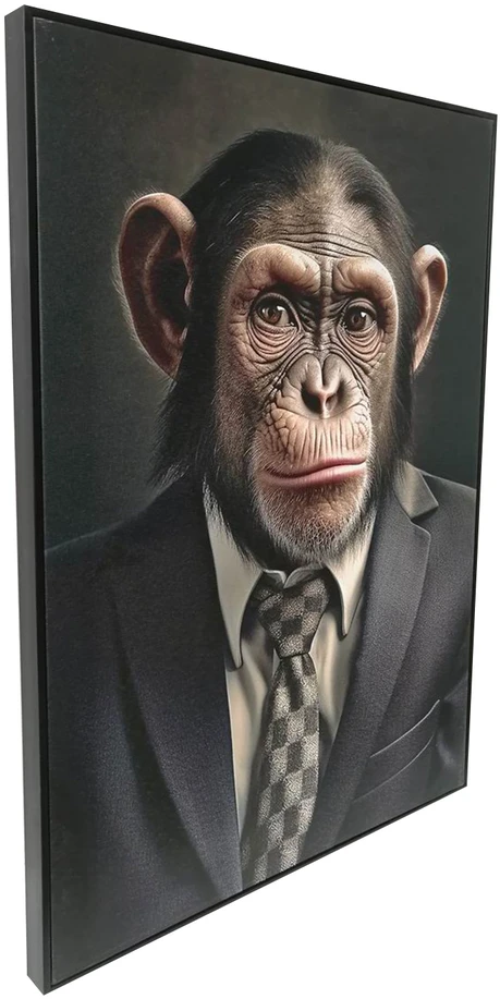 Sienų meno kūriniai WALLY 50x70cm, Ponas Beždžionė