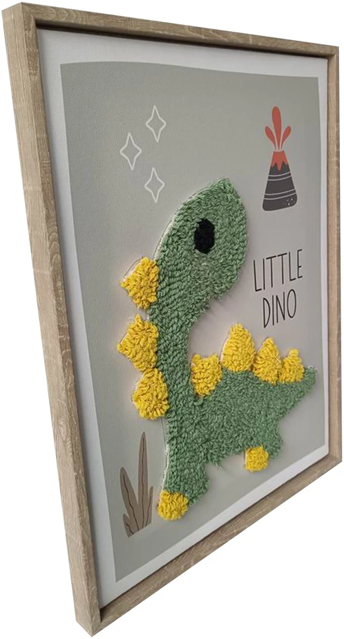 Sienų meno kūrinys WALLY 30x40cm, dinozauras