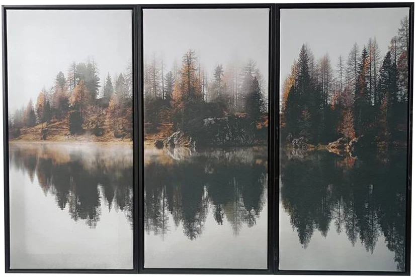 Sienų meno kūrinys WALLY 30x60cm, miškas C