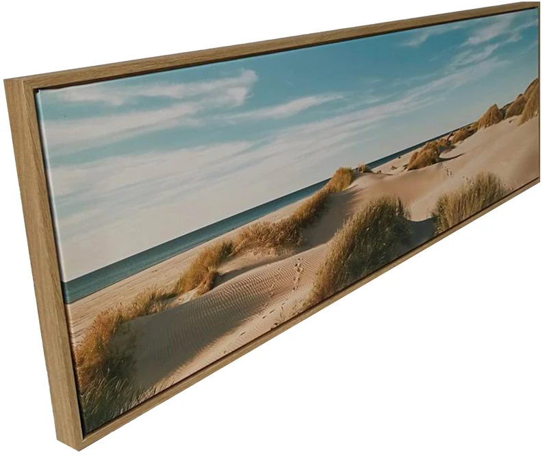 Sienų meno kūrinys WALLY 30x90cm, smėlio kopos