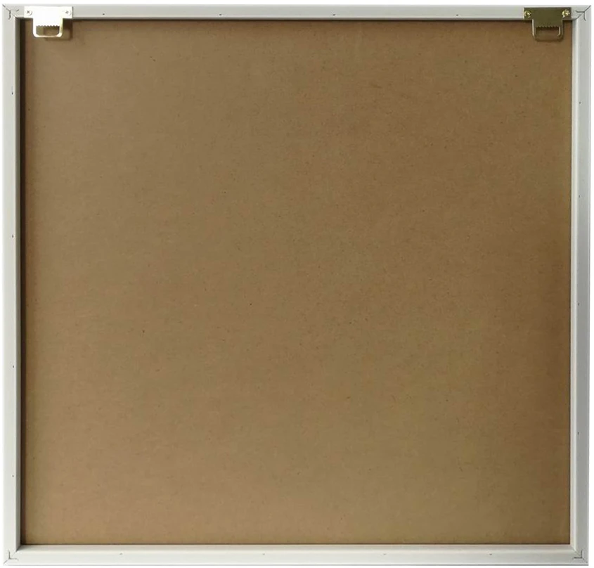 Sienų meno kūrinys WALLY 40x40cm, aguonos