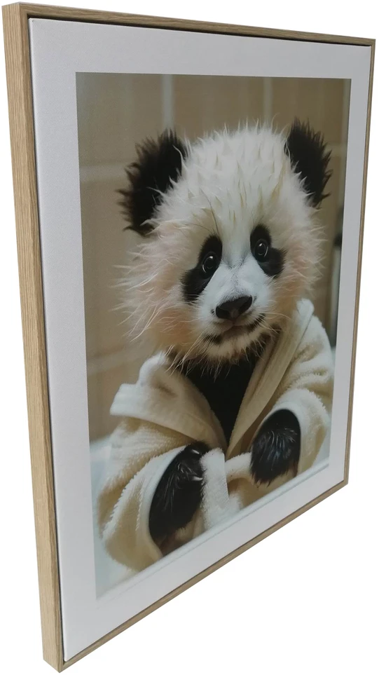 Sienų meno kūrinys WALLY 40x50cm, mažoji panda