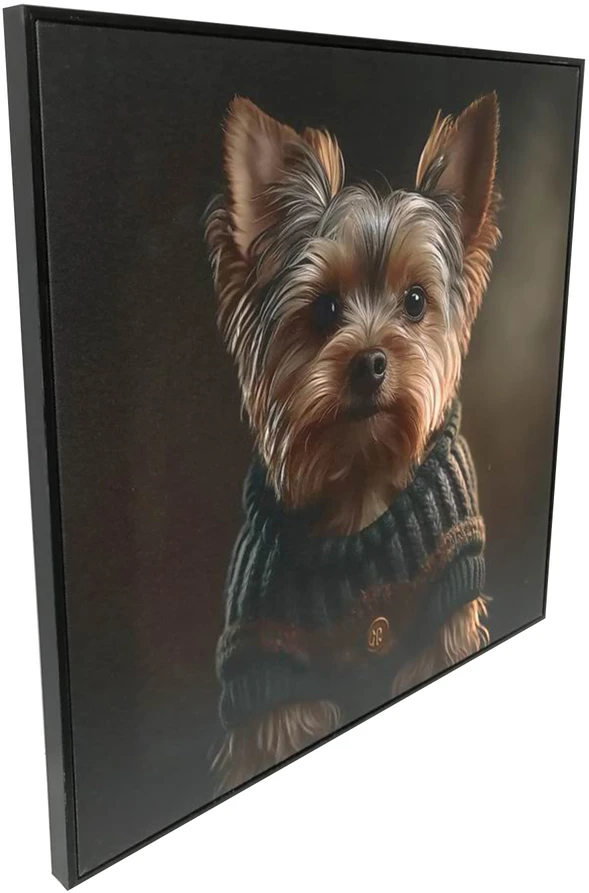 Sienų meno kūrinys WALLY 50x50cm, mažas šuo