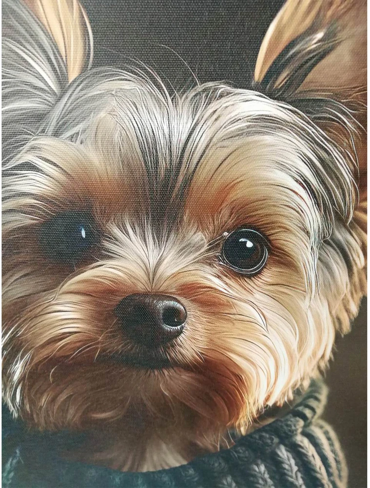 Sienų meno kūrinys WALLY 50x50cm, mažas šuo