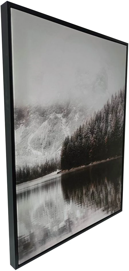 Sienų meno kūrinys WALLY 60x80cm, snieguotas peizažas