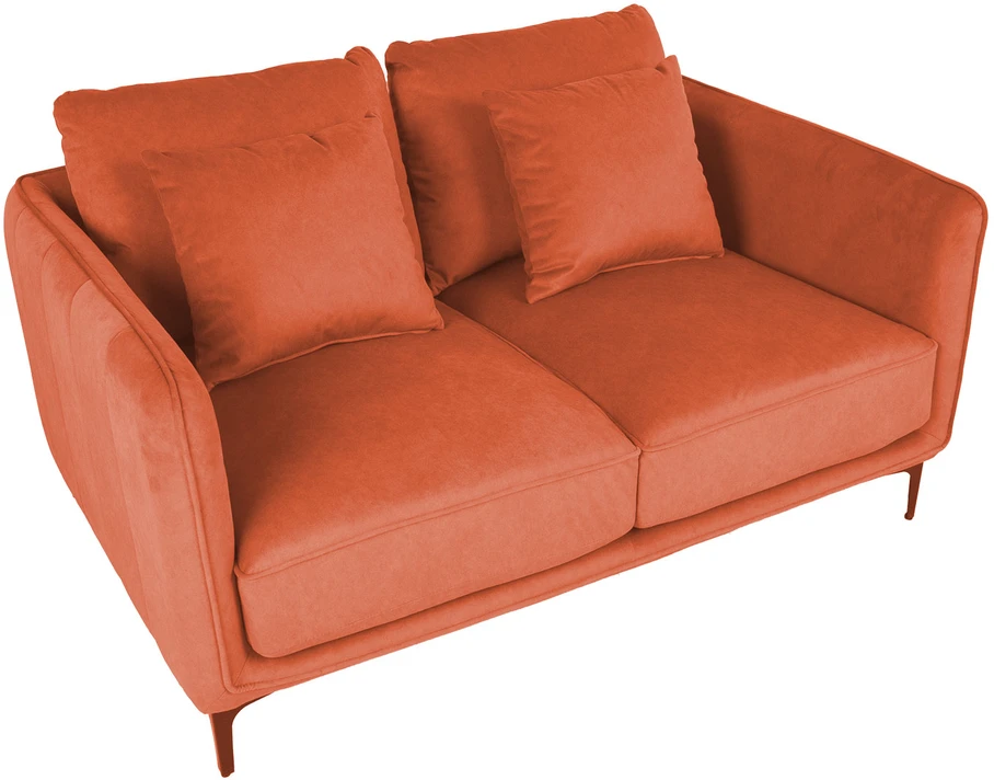 Home4You Sofa BIANKA Dvivietė, Oranžinė