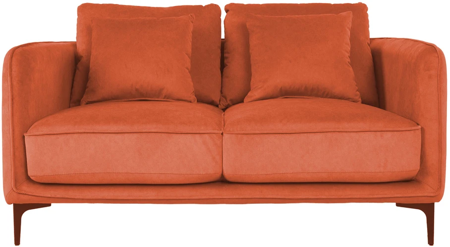 Home4You Sofa BIANKA Dvivietė, Oranžinė