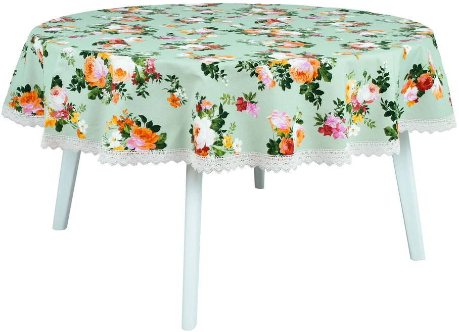 Stalo kilimėlis SUMMER FLOWER D170cm, gėlės