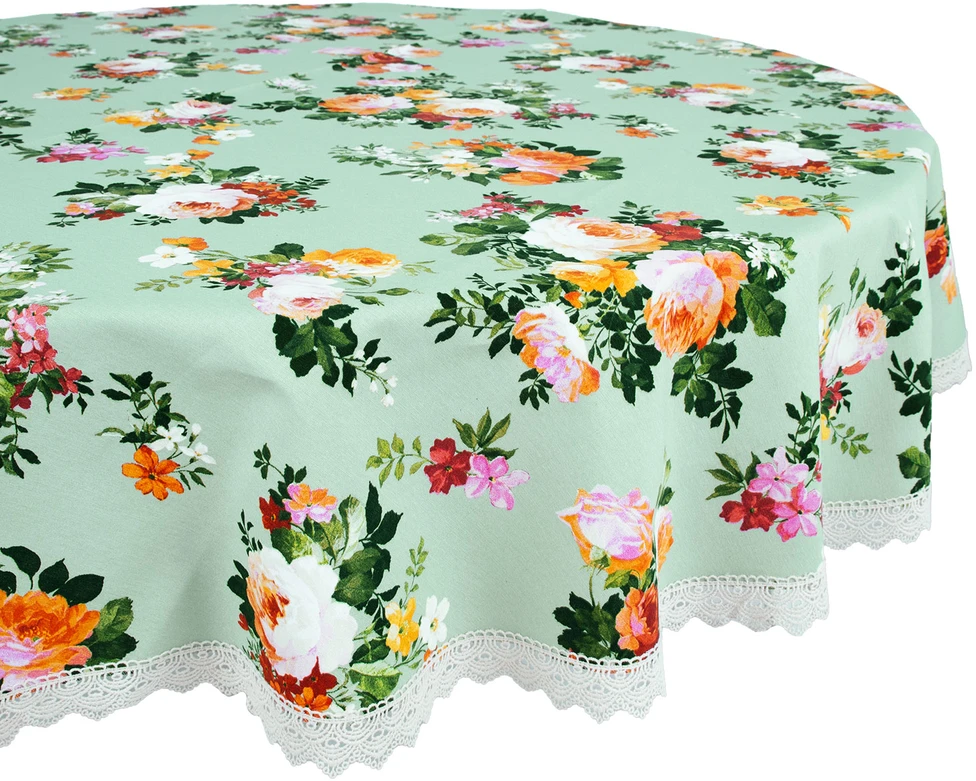 Stalo kilimėlis SUMMER FLOWER D170cm, gėlės