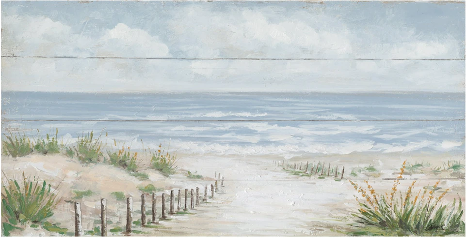 Tapyba aliejiniais dažais 70x140 cm, kelias į paplūdimį