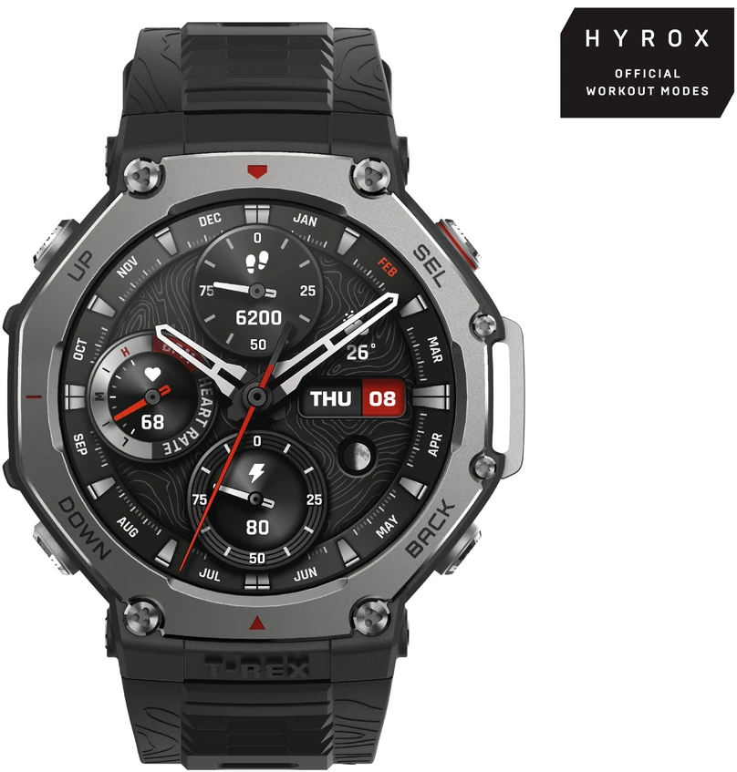 Amazfit Išmanusis laikrodis Huami T-Rex 3 Juodas (W2323GL1N)