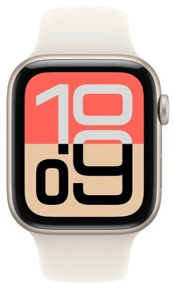 Apple Išmanusis laikrodis SE 3 GPS 44 mm aliuminio korpusas Moonlight sportinis dirželis Moonlight M/L dydis