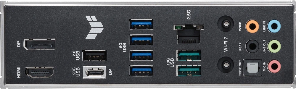 Pagrindinė plokštė ASUS TUF GAMING B860M-PLUS WIFI