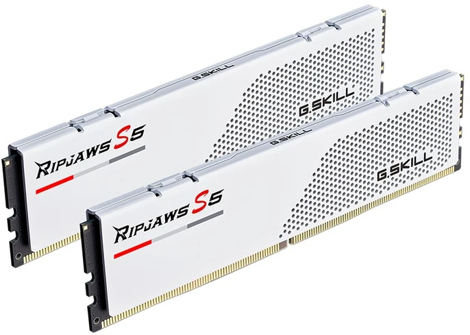 RAM Atmiņa G.Skill Ripjaws S5, DDR5, 32 GB, 5600MHz, CL36 (F5-5600J3636C16GX2-RS5W)