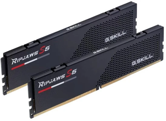 RAM Atmiņa G.Skill Ripjaws S5, DDR5, 64 GB, 5200MHz, CL40 (F5-5200J4040A32GX2-RS5K)