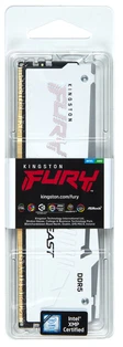 RAM Atmiņa Kingston Fury Beast RGB, DDR5, 32 GB, 6000MHz, CL36 (KF560C36BWEA-32)