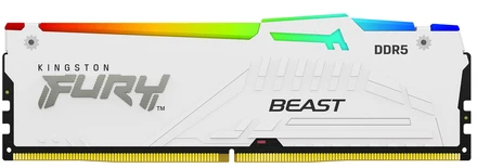 RAM Atmiņa Kingston Fury Beast RGB, DDR5, 32 GB, 6000MHz, CL36 (KF560C36BWEA-32)