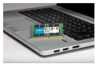 Atmiņa portatīvajam datoram Crucial SODIMM, DDR4, 16 GB, 3200 MHz, CL22 (CT16G4SFRA32A)