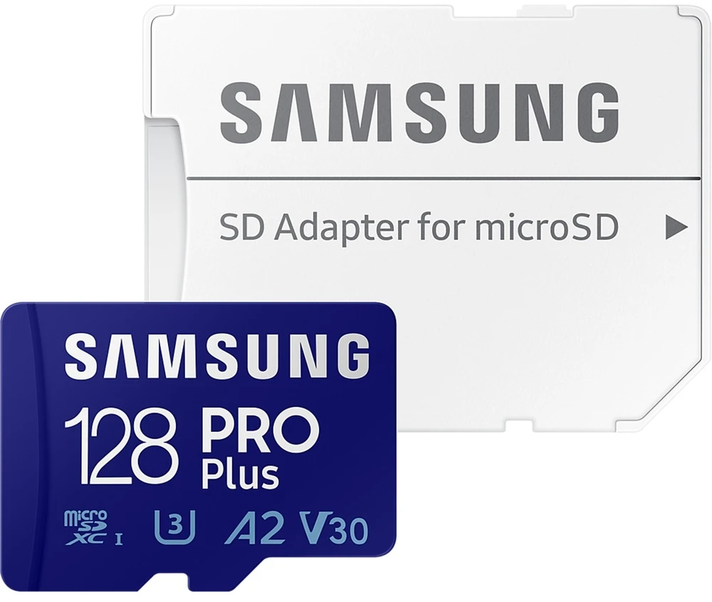 Atminties kortelė Karta Samsung PRO Plus Micro SDXC 128 GB U3 A2 V30 (MB-MD128SB/WW)