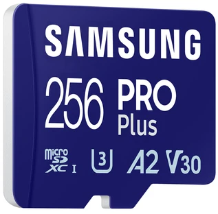 Atminties kortelė Samsung PRO Plus Micro SDXC 256 GB U3 A2 V30 (MB-MD256SB/WW)