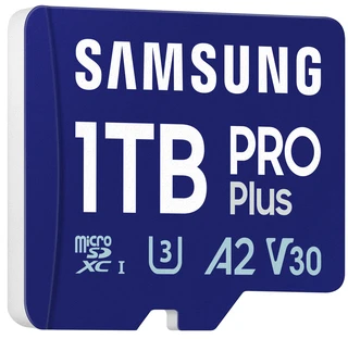 Atminties kortelė Samsung PRO Plus Micro SDXC 1 TB U3 A2 V30 (MB-MD1T0SB/WW)