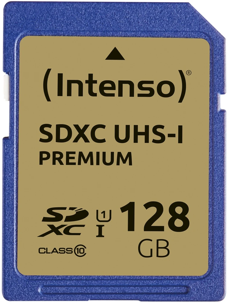Atminties kortelė SD kortelė 128GB Intenso SDXC UHS-I Premium