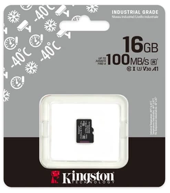 Atminties kortelė SD MicroSD Card 16GB Kingston SDHC (Class10) retail