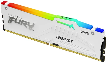 RAM Atmintis Kingston Fury Beast RGB, DDR5, 64 GB, 6000MHz, CL36 (KF560C36BWEAK2-64)